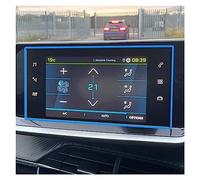Película protección navegación Compatible con Peugeot 208 para E208 2020 2021 Protector de pantalla de vidrio templado Car Infotainment Gps Navigation Media Touch Screen