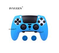 Película protectora antideslizante azul Starlight para PlayStation 5 PS5 DualSense Edge Wireless Controller Soft