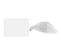 Película protectora con filtro ultravioleta para cámaras 360 de alta transmitancia, protección contra impactos, marco compacto, protector de cámara a prueba de golpes