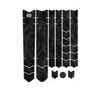 Película protectora de bicicleta 3D Microcarving revestimiento de resina para grava Road Bike Frame Protection Anti-Scratch Stickers Clear Black Shield (03)