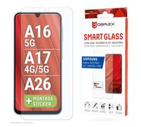 Película protectora de cristal inteligente DISPLEX para Samsung Galaxy A16/A17/A26 ultrafino, revestimiento antihuellas, resistente a arañazos