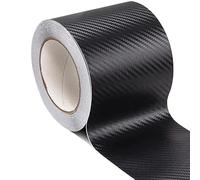 Película protectora de fibra de carbono for parachoques de coche, 300 cm, antiarañazos, for umbral de puerta