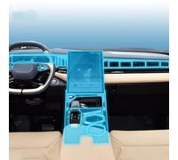 Película protectora de TPU transparente para consola central de coche, accesorios de reparación antiarañazos, para Geely Atlas AZKARRA 2023-2024 (navegación GPS/transparente)