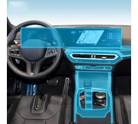 Película protectora de TPU transparente para consola central interior de coche, película protectora PPF antiarañazos, para BMW G87 M2 2023-2024 (estilo A/conducción a la izquierda)