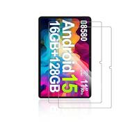 Película protectora de vidrio templado para Doogee U11 2025 de 11 pulgadas Android 15 ultra transparente, a prueba de aceite, resistente a los arañazos y de alta transmitancia, paquete de 2