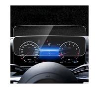 Película Protectora Vidrio Templado Pantalla LCD De Panel De Instrumentos Y GPS De Coche para Mercedes para Benz EQE 350 2022 Protector Pantalla para GPS(Instrument Panel)