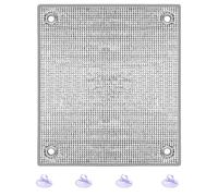 Película Reflectante 8mm De Espesor, Película Para Ventana De Aluminio Protector Solar Para Ventana, Película Oscurecimiento Total Aislante Térmico Reflexivo Película(Gris,100x125cm)