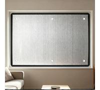Película reflectante de calor para ventanas de caravanas, bloqueador solar de aislamiento térmico, cubierta opaca portátil, escudo térmico anti-UV, protege contra el sol y el calor