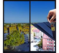 Película Reflectante para Ventana con Control de Calor, Tinte para Ventana, Bloqueo Solar y protección UV, película Reflectante de Espejo de privacidad unidireccional, Material Pet