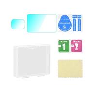 Película templada Compatible con OSMO Pocket 3 Protector de Pantalla LCD Lente Flim dureza 9H Kit antiarañazos sin Burbujas Accesorio(1 Set)