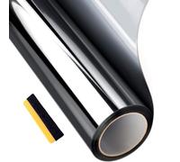 Película tintada para cristales de coche, nano-carbono, calidad profesional, medidas grandes y pequeñas, antiarañazos, parasol antirreflejos, termoformante, adhesiva para ventanas de casa (5%-NEGRO