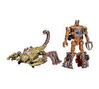 Película Transformers: El Despertar de Las Bestias - Beast Alliance - Beast Combiners Pack Doble - Juguetes Scourge y Predacon Scorponok - 12,5 cm - Edad: 6+