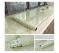 Película transparente for encimera de cocina PVC, papel tapiz mármol grueso autoadhesivo a prueba aceite, pegatina removible for pared impermeable vinilo(YT202,55cmx100cm)