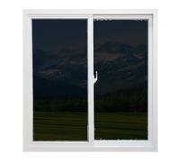 Película UV para Ventana 70 x 300 cm Anti-UV, Privacidad Total, Fácil de Instalar Película Aislante de Ventana Lámina para Cristales para Hogar Oficina Tienda, Negro