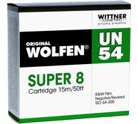 WOLFEN B+W Película Negativa Super 8 ISO 64-200