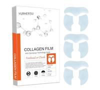 Películas Colágeno Puro, 3 Piezas Mascarillas Faciales Antiarrugas Colágeno Coreanas, Mascarilla Facial Bio Colágenos Hidratante, Películas Faciales Iluminadoras Colágenos Natural Cuidado Piel