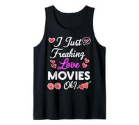 Películas de I Just Freaking Love Camiseta sin Mangas