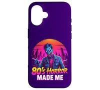 películas de Terror de los 80 Retro de Zombis Halloween Carcasa para iPhone 16