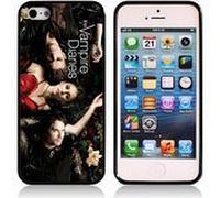 Películas teleplay de crónicas vampíricas iphone 5s Color negro Color de goma de TPU iPhone 5 caso