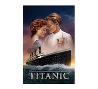 Películas Titanic Vintage Carteles Pintura Decorativa Lienzo Arte de pared Oficina Dormitorio Estudio Sala Recreación Club Carteles Regalos