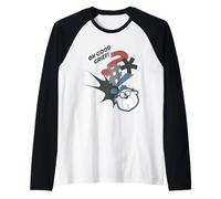 Peligro Ratón Penfold Oh Good Grief! Retro Camiseta Manga Raglan