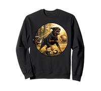 Peligroso Perro Rottweiler Pata Perro guardián Perro Protector Sudadera