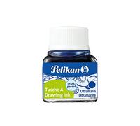 Tinta China 523 PELIKAN 10 ml. Color Azul Ultramar