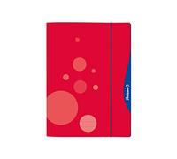 Pelikan 237284 - Carpeta de apertura rápida (A3, 1 unidad), color rojo