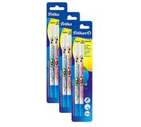 Pelikan 258M/2/B - Borrador de tinta Super-Sheriff punta M, multipunta (1, 3 paquetes/M)