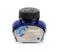 Pelikan 301010 - Tinta para pluma estilográfica 4001, frasco de vidrio de 30 ml, color Azul Royal, en caja de regalo