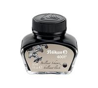 Pelikan 301051 - Tinta para pluma estilográfica 4001, frasco de vidrio de 30 ml, color Negro, en caja de regalo