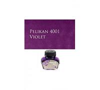 Pelikan 311886 - Tinta para pluma estilográfica 4001, frasco de vidrio de 30 ml, color morado, en caja de regalo