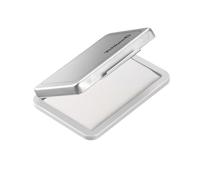 Pelikan 331256 - Almohadilla sin tinta para sellos, tamaño pequeño, 50 mm x 70 mm, tinta no incluida, color neutro metal
