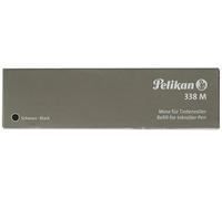 Pelikan 338 F - Lote de 10 recambios para bolígrafo azul, color negro