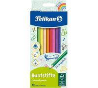 Pelikan Lápices de colores 700115 triangulares FSC 12 unidades