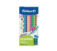Pelikan 700634 lápiz de color negro, azul, marrón, verde, azul claro