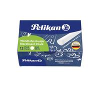 Pelikan 701359 - Juego de 12 tizas (Blancas). Sin lactosa.