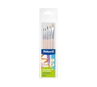 Pelikan 718163 - Pinceles de Pelo para Principiantes (5 Unidades) [Importado de Alemania]