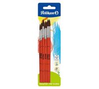 Pelikan 720417 23 - Lote de pinceles (3 x 2, 4, 6 y 8)
