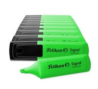 Pelikan 803588 - Subrayadores Fluorescentes - Signal - 10 Unidades - Color Verde - Material Oficina y Papeleria