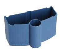 Pelikan 824002 - Caja de agua ecológica con soporte para pinceles, color azul