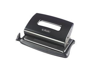 Pelikan 8757395 - Perforadora de oficina ergonómica, 1.2 mm, color negro