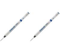 Pelikan 922187 - Recambio para roller, punto M, color azul (Paquete de 2)