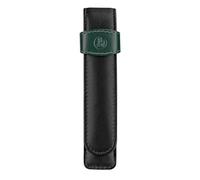 Pelikan 923524 - Estuche de piel, Negro y Verde