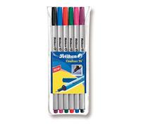 Pelikan 940 650 Fineliner 96, 6 piezas, 6 colores, caso