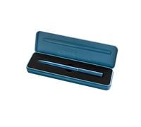 Pelikan, Bolígrafo Ineo, Color Azul Océano, Tinta Recargable Azul, Acabado Metálico Satinado, Estuche Incluido