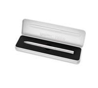 Pelikan Bolígrafo INEO para Escuela y Oficina, Diseño Minimalista, de Aluminio, Recargable, en Estuche de Regalo de Metal Moldeado, Sostenible, Silver Matt