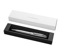 Pelikan Bolígrafo Jazz, metal recargable, diseño moderno y sofisticado, caja de regalo, plata
