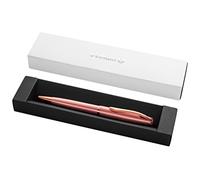 Pelikan, Jazz Nobel Elegance Bolígrafo en Metal Rose, Tinta Azul, Con Mecanismo De Giro, Adecuado Para Documentos Oficiales, Con Clip Elástico y Elegante Estuche de Regalo