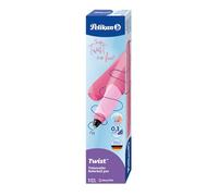 Pelikan Bolígrafo roller universal para diestros y zurdos, color rosa